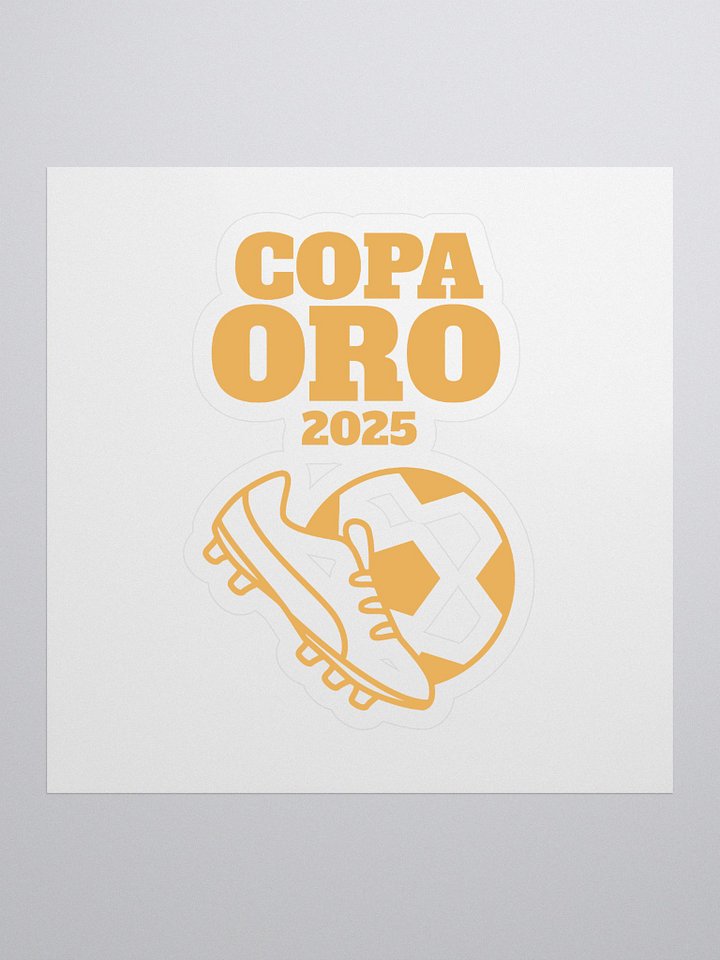 COPA ORO 2025 Soccer Map Stickers product image (2)