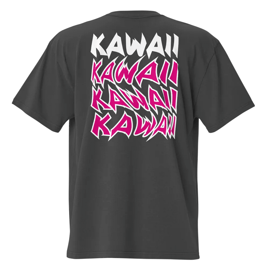 BUIII Kawaii Pink: Premium Oversized T-Shirt product image (3)