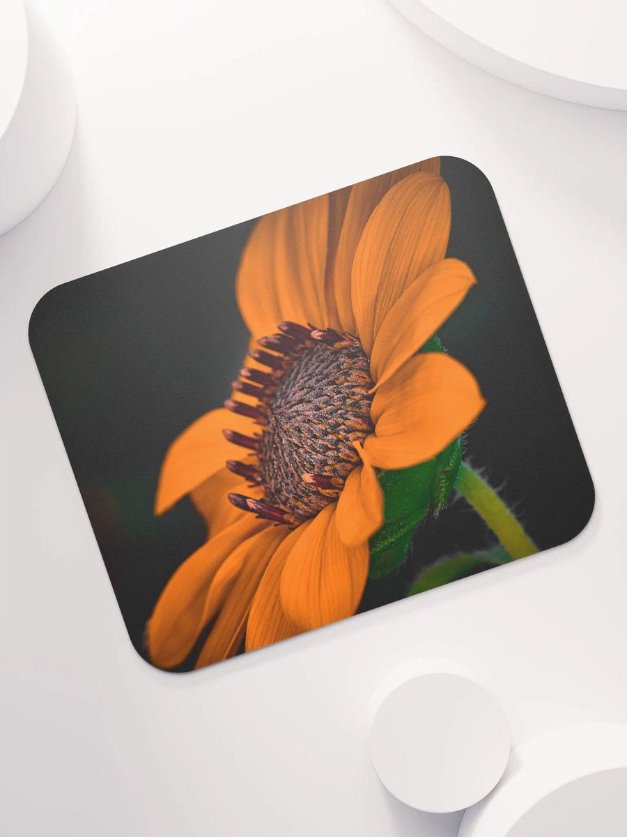 Orange You Glad Sunflower Mouse Pad product image (7)