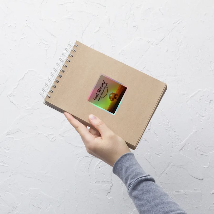 Smiling Sunrise Holographic Sticker Pack product image (7)