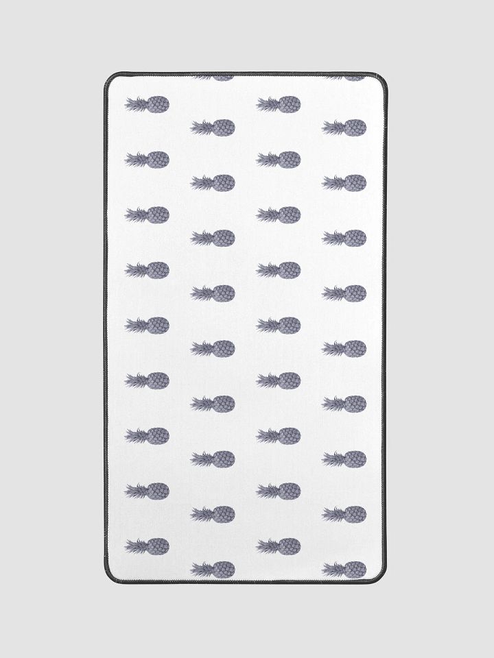 Monochrome Pineapple Desk Mat product image (2)