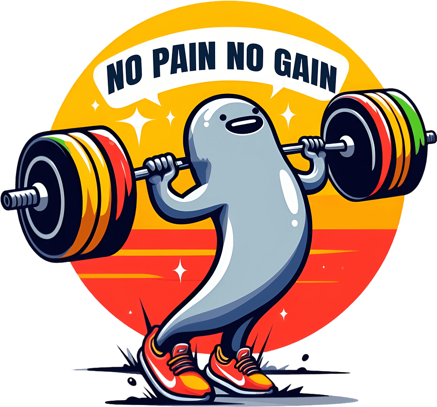 no pain no gain tshirt product image (97)