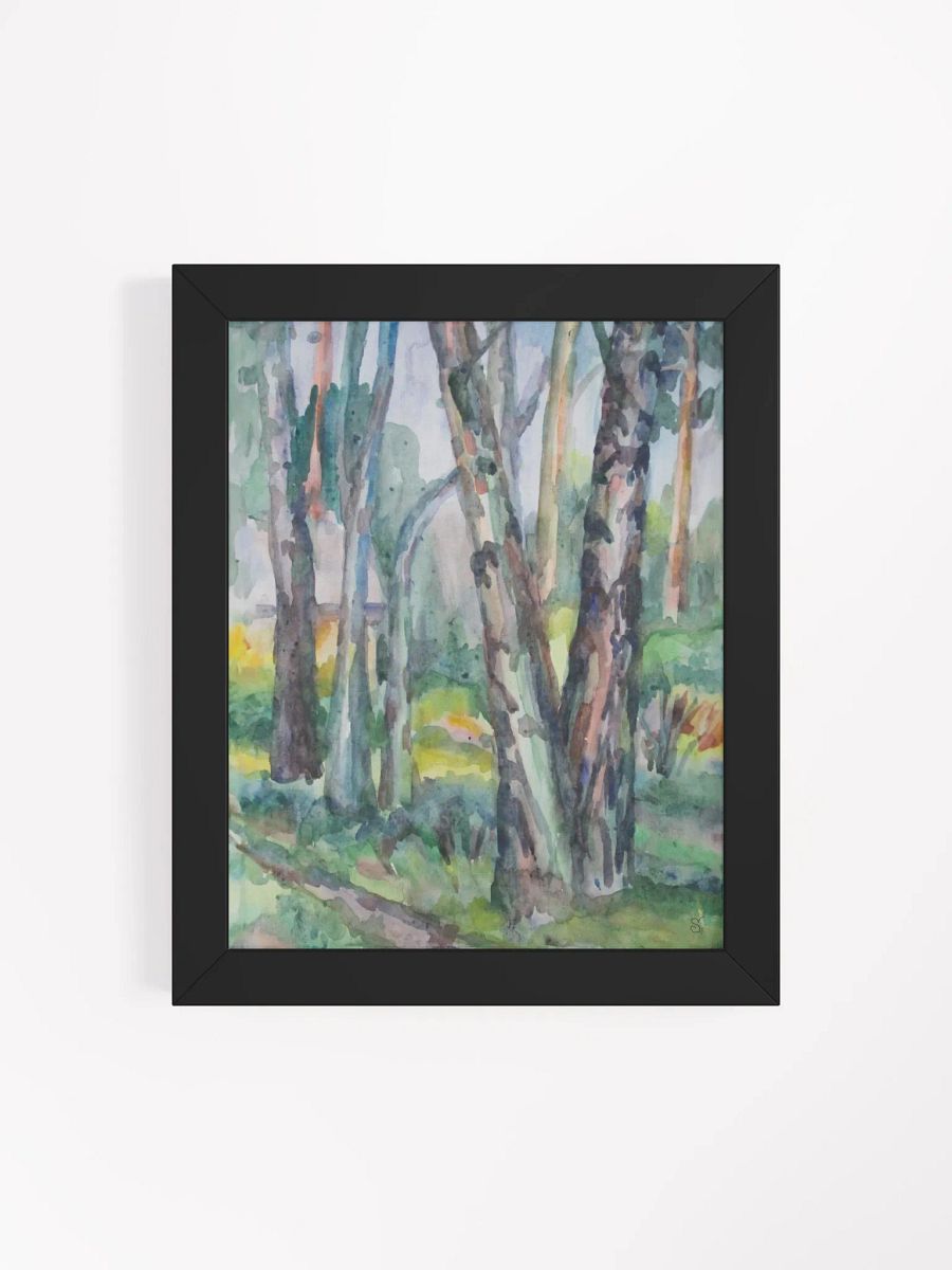 Enchanted Woods Matte Poster - Birch Forest product image (11)