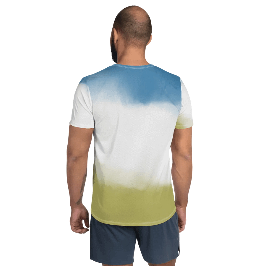 Comic Character Colorful Athletic T-Shirt product image (2)