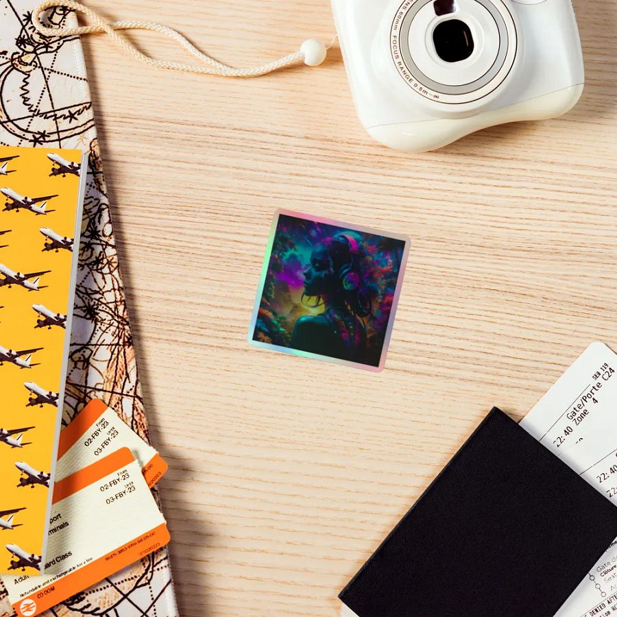 Soundscapes Sessions 1- Kaia Holo Sticker product image (7)