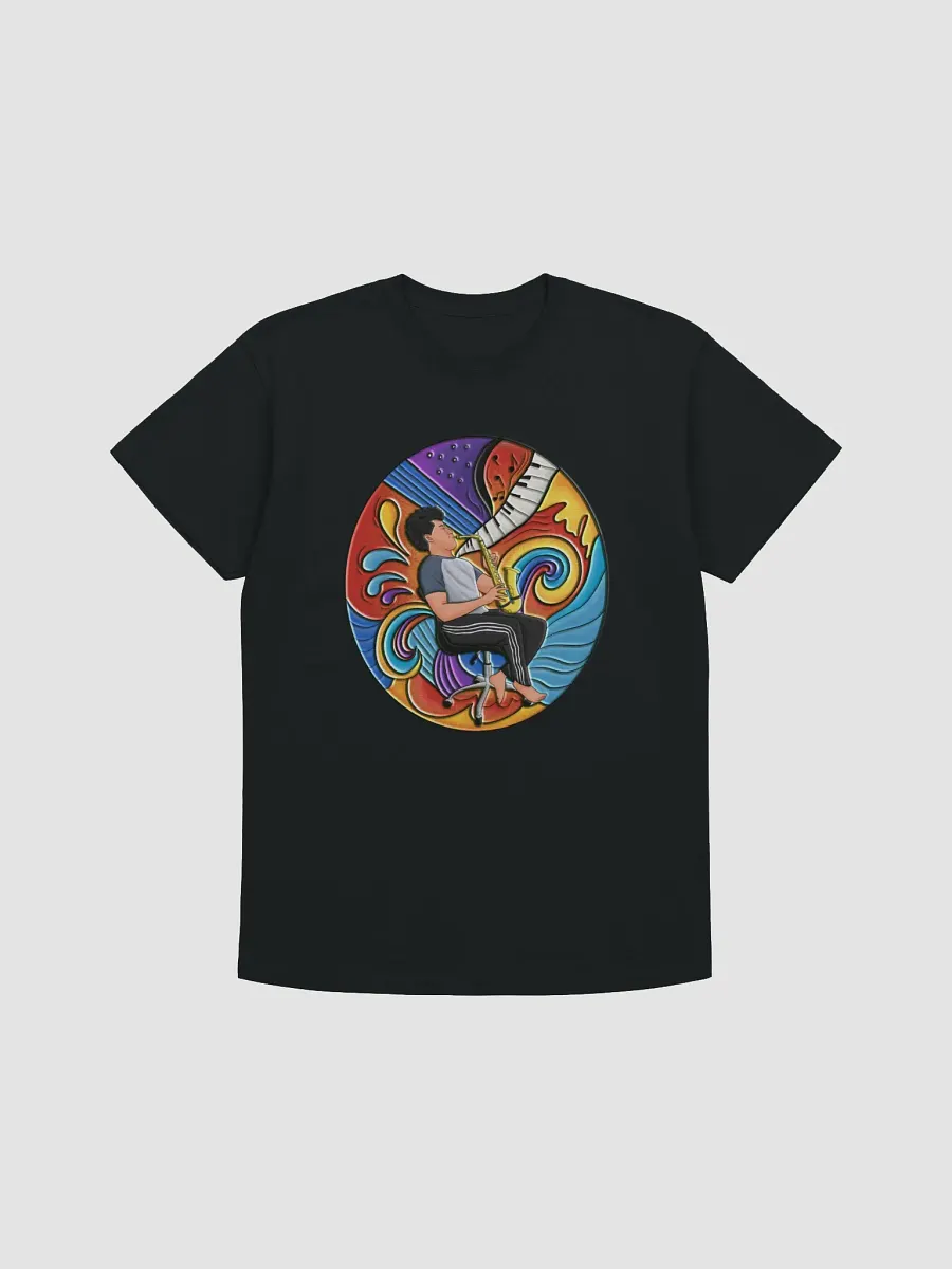 Playing Sax on a Chair T-Shirt product image (11)