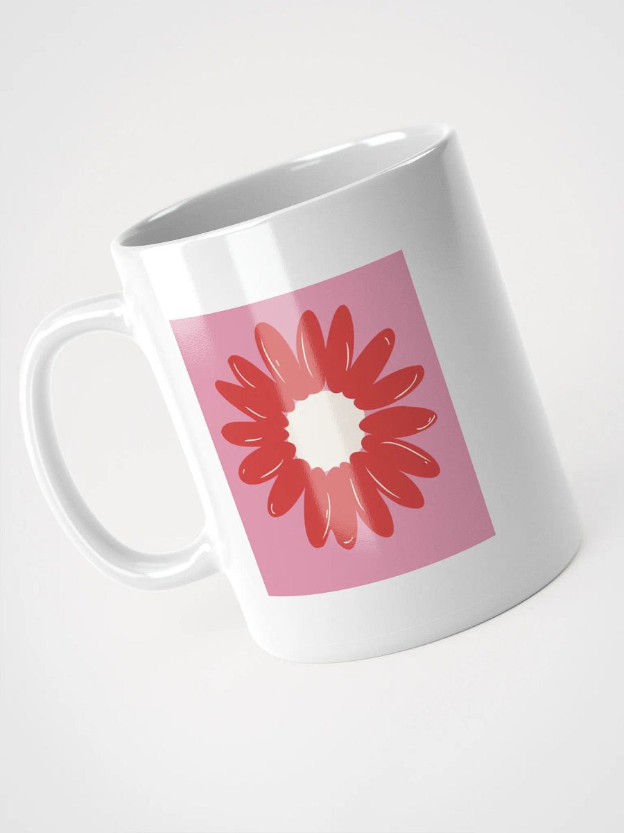 Red and Pink Flower Mug product image (5)