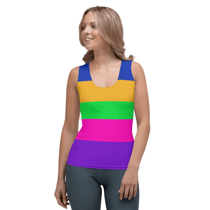 Color Block Women's Tank Top product image (1)