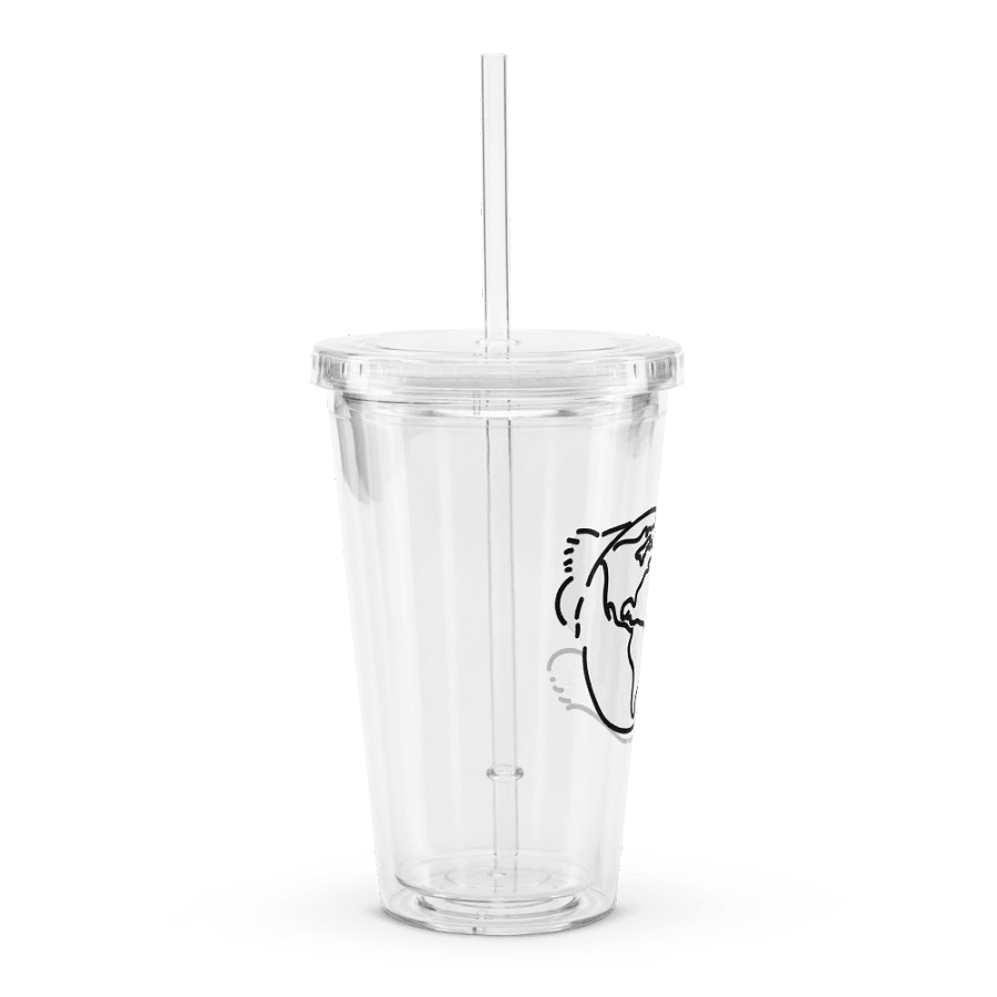 Planet Manul Americas - Transparent Cup & Straw product image (3)