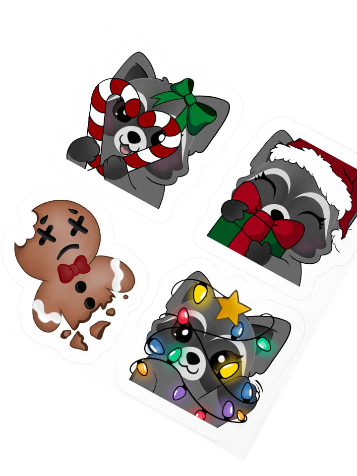 Chrimbussy Emote Kiss Cut Stickers product image (6)