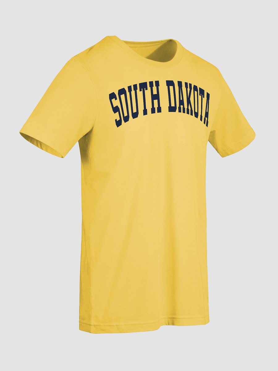 South Dakota Vintage Varsity Supersoft Unisex T-Shirt product image (9)