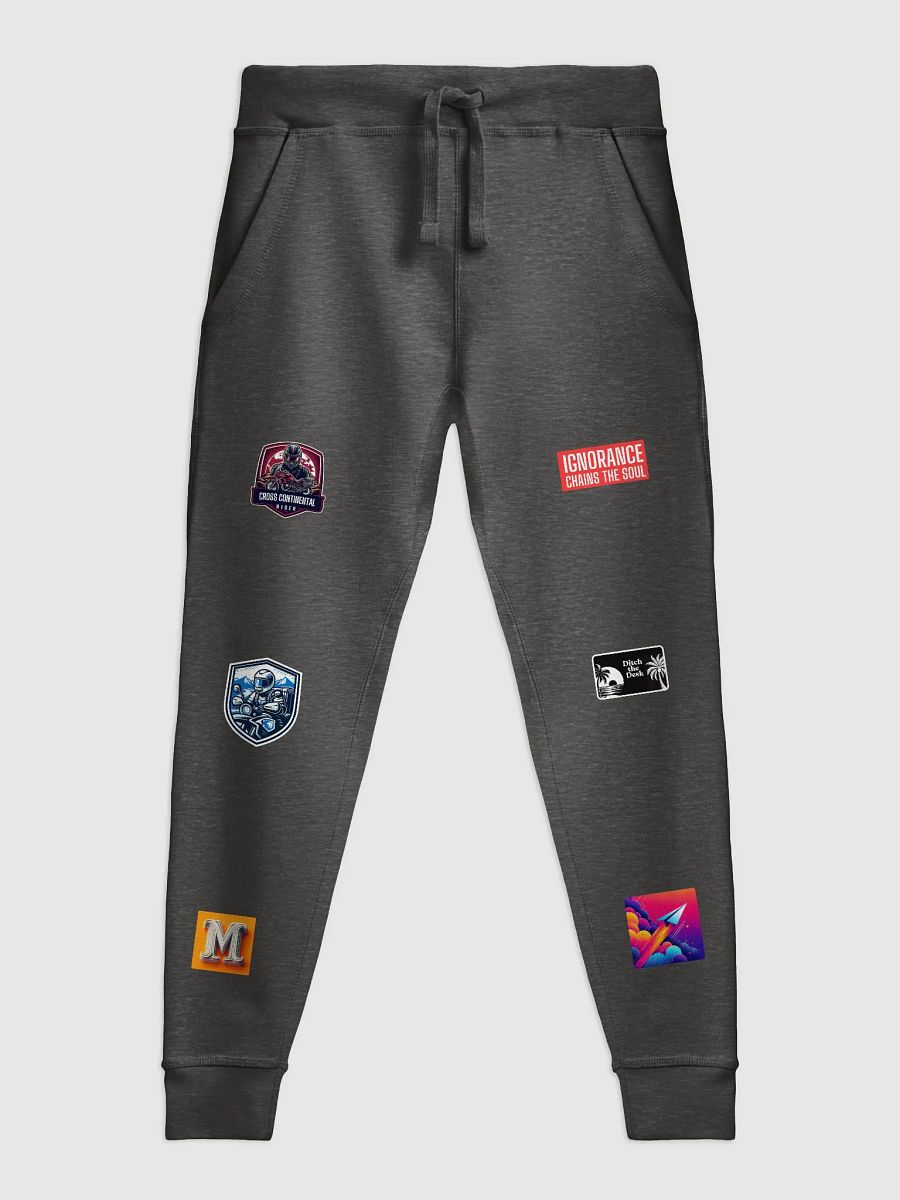 Wanderlust Dreamer Fleece Joggers | AI design collection of hobby images product image (8)