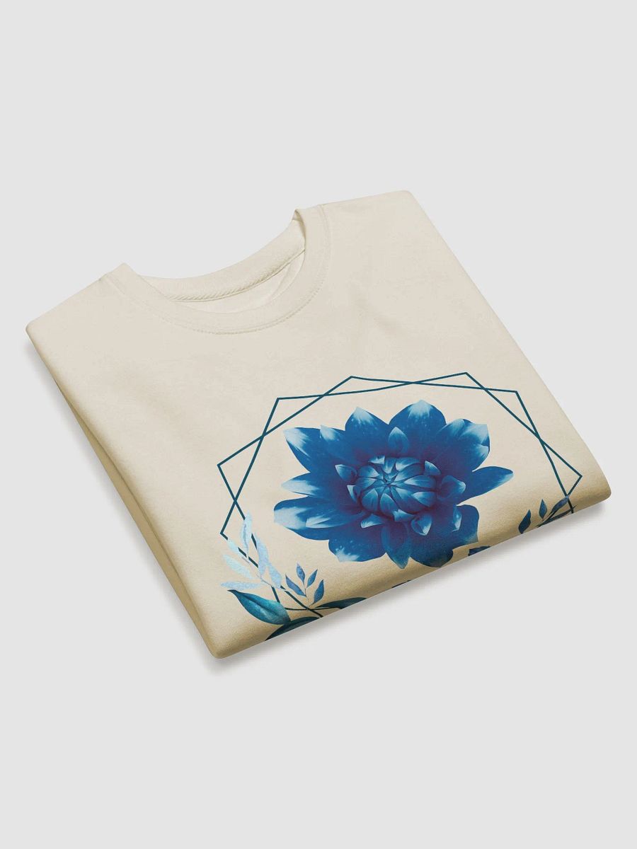 Blue Blossom Geometric Sweatshirt product image (14)