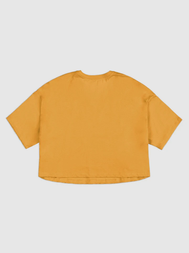 Yellow Summer Crop Top - Boba Cup product image (2)