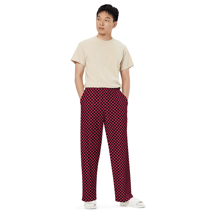 Premium Red Checkered Pants product image (1)