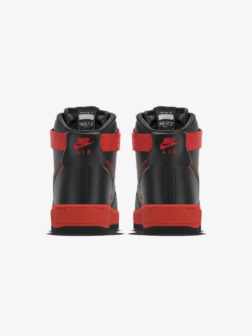 Red Subvert Air Force 1 High by Alluci N1K3-C1TY|Co-Lab product image (3)