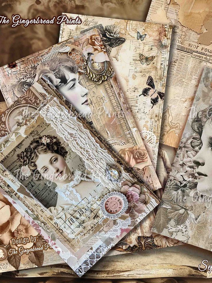 100+ Sepia images booklet digital download product image (2)