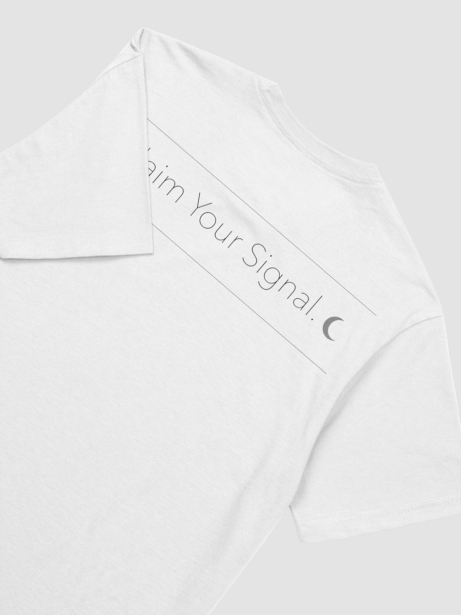 Claim Your Signal, Brain Circuitry - White Tee product image (7)