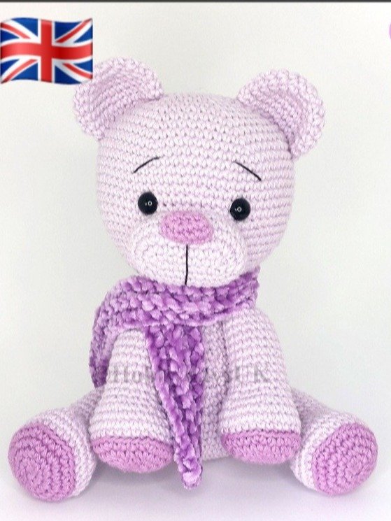 UK Pattern - Amigurumi Crochet Bear product image (1)