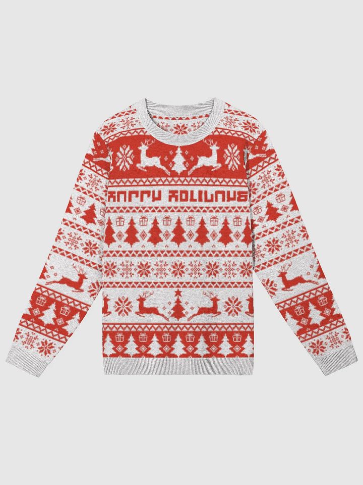 Holiday Simlish Sweater - Red product image (4)