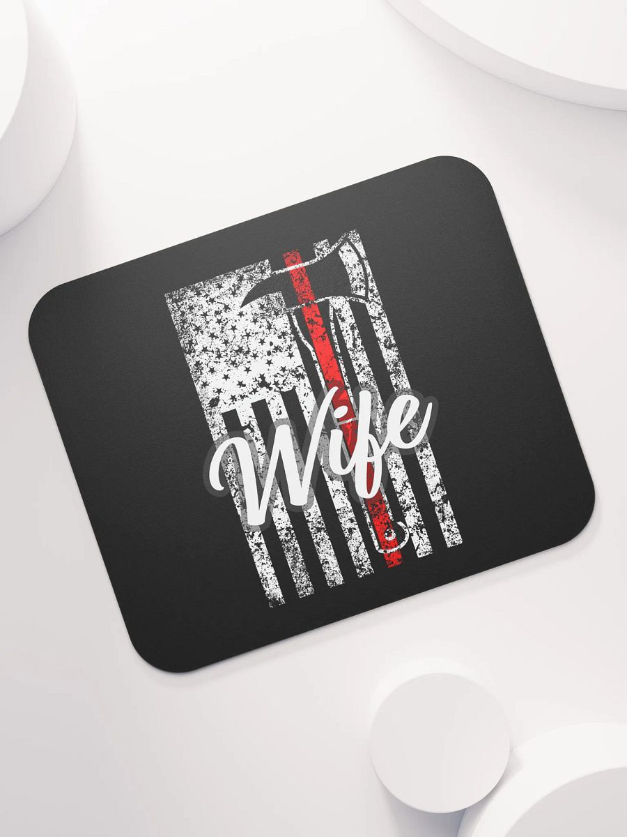 Firefighter Wife - Mouse Pad product image (7)