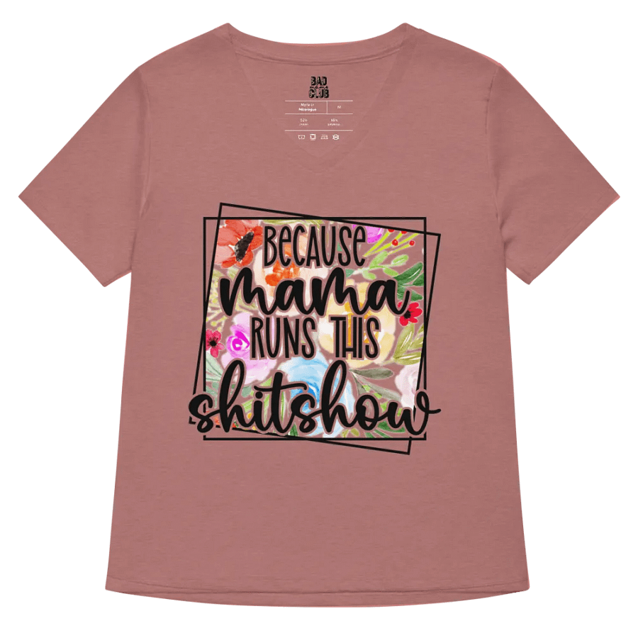 Floral Mama V-Neck Tee product image (18)