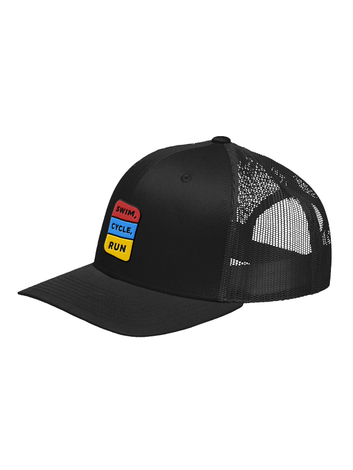 Swim, run, cycle stamp cap product image (7)