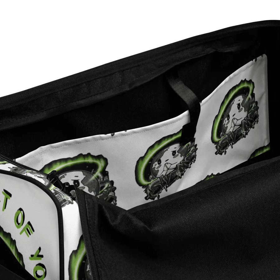 Save Me: A Plea from Planet Earth White Duffle Bag 🌍 product image (8)