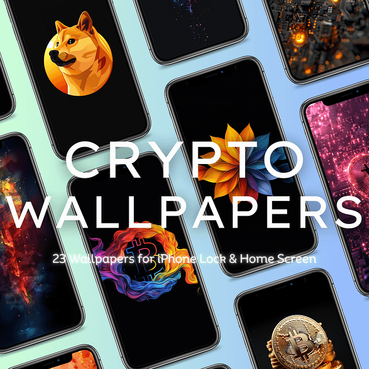 Crypto Wallpapers Pack 🔥 iPhone and Android product image (1)