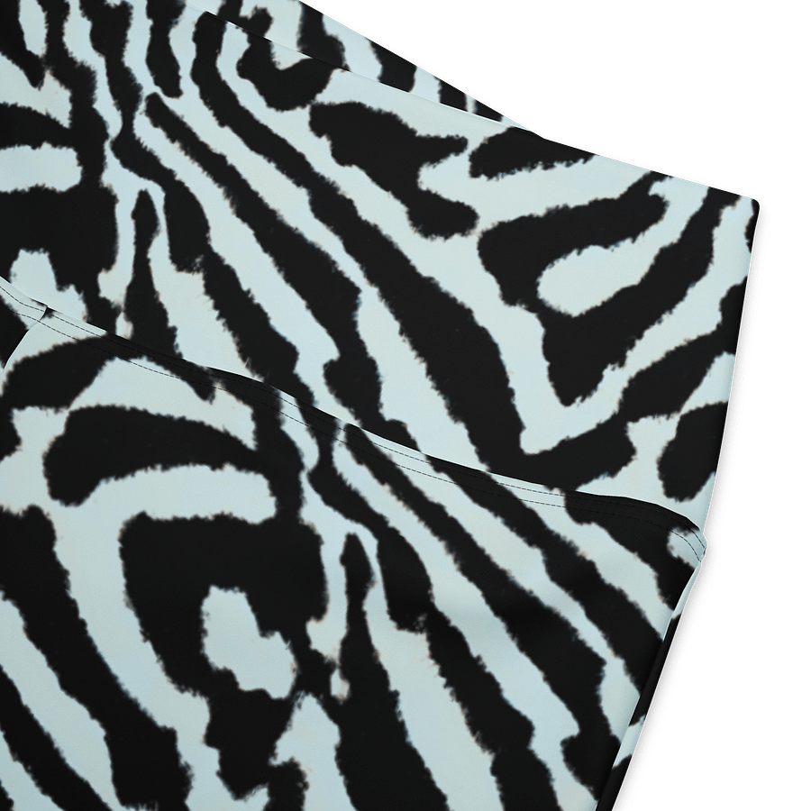 Blue Zebra Flare Leggings product image (2)