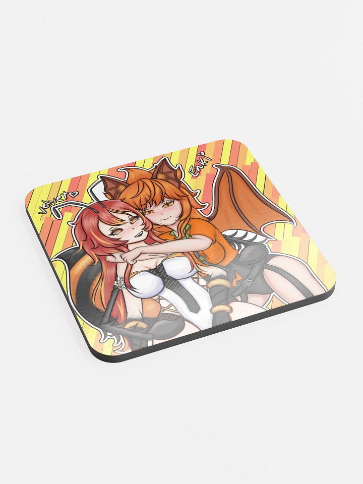 Whimsical Embrace Cork Coasters product image (2)
