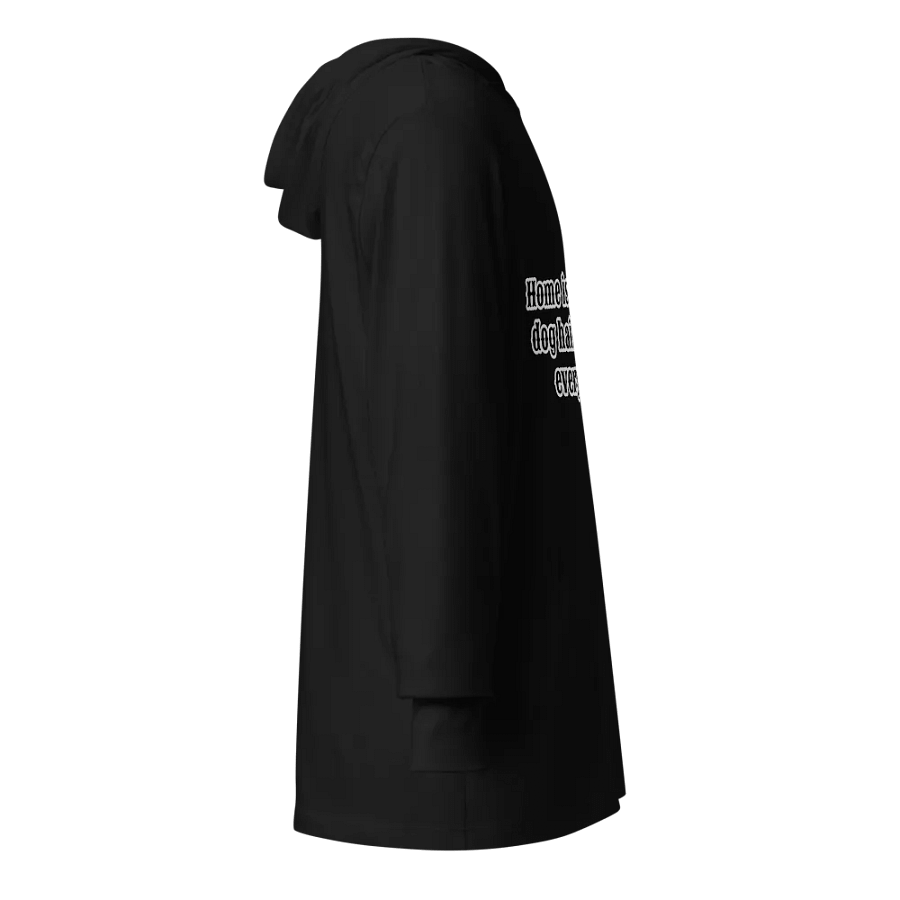 Funny Dog Hoodie - Home is Where the Dog Hair Sticks - Funny Pet Lover Sweatshirt product image (5)