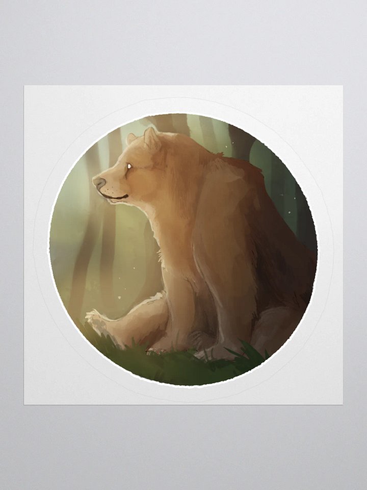 Bear In The Woods Sticker product image (3)