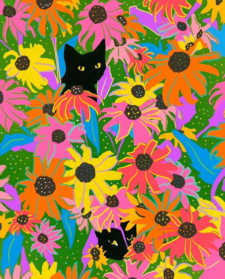 the garden art print product image (1)