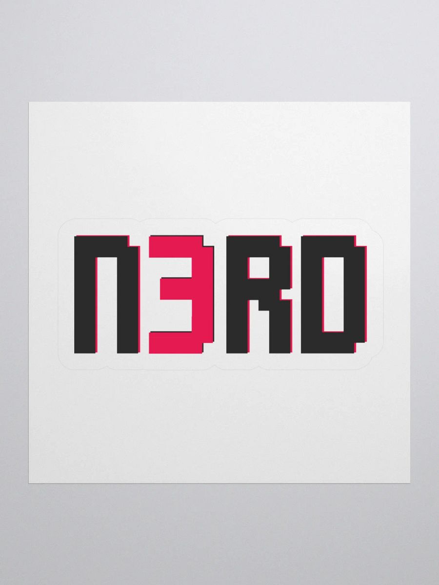 Nerd Sticker product image (1)