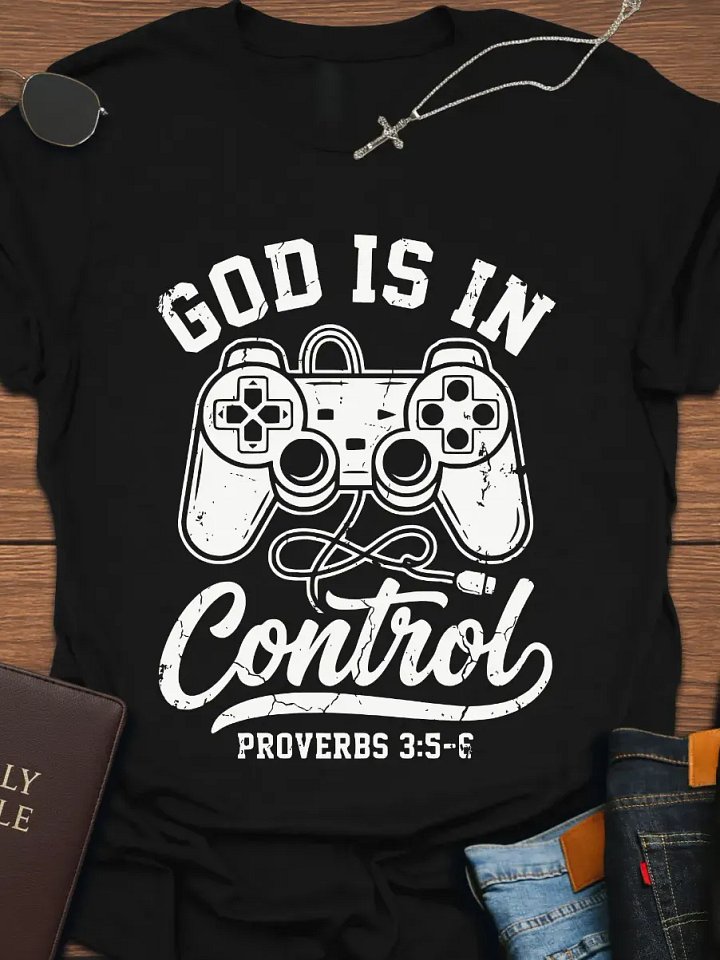 God Is In Control T-Shirt product image (4)
