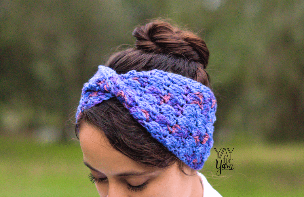 Twisted Earwarmer - PDF Headband Crochet Pattern & Video Tutorial product image (3)