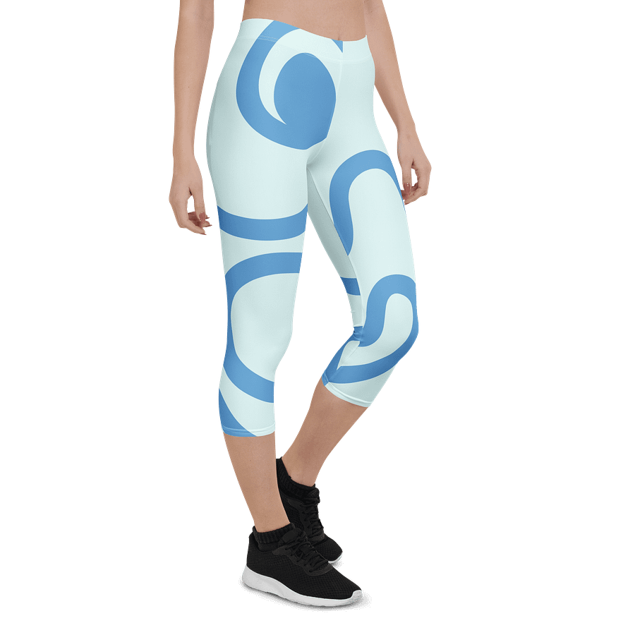Zabu Squiggle ¾ Length Leggings product image (7)