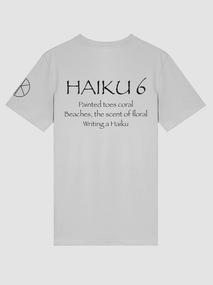 HAIKU 6 ORGANIC UNISEX TEE product image (2)