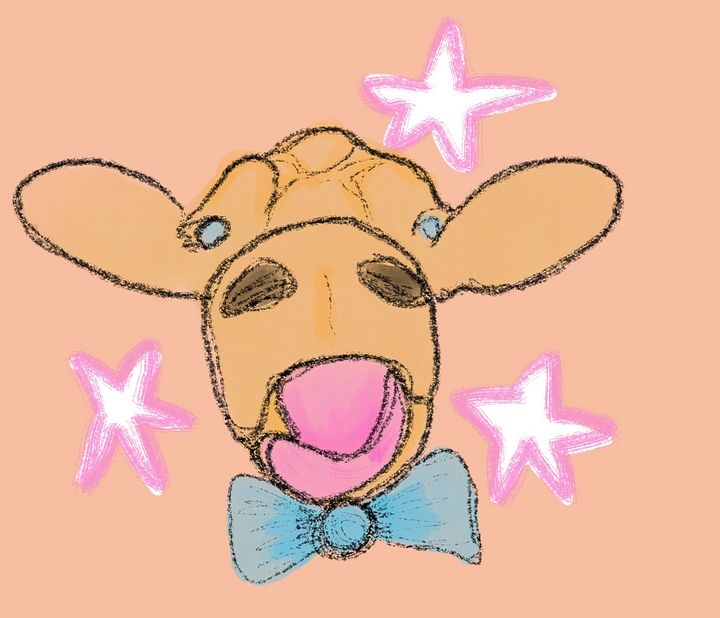 Silly cow sticker product image (1)