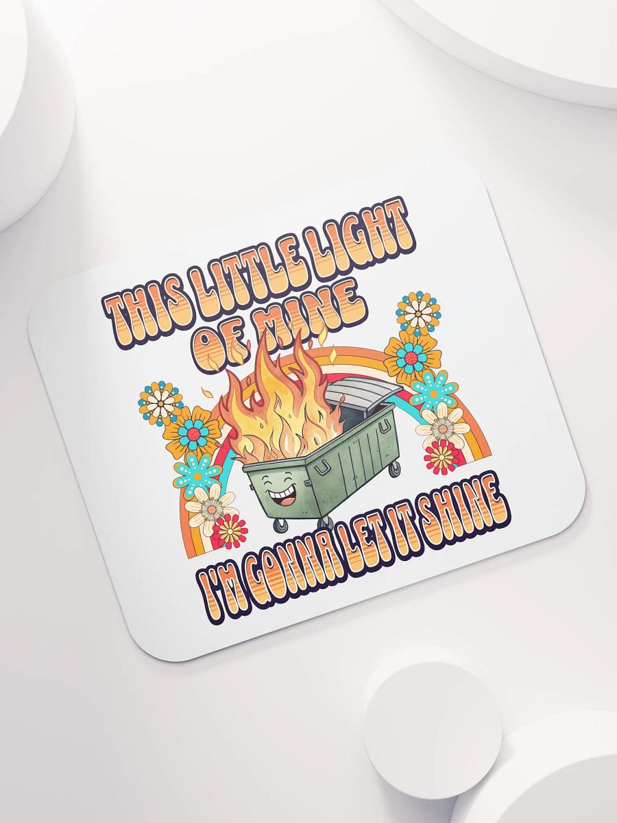 This Little Light Of Mine Dumpster Fire Mouse Pad product image (5)