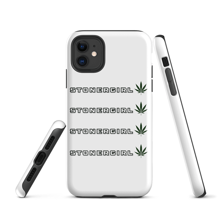 STONERGIRL Cannabis Leaf iPhone® Tough Case product image (1)
