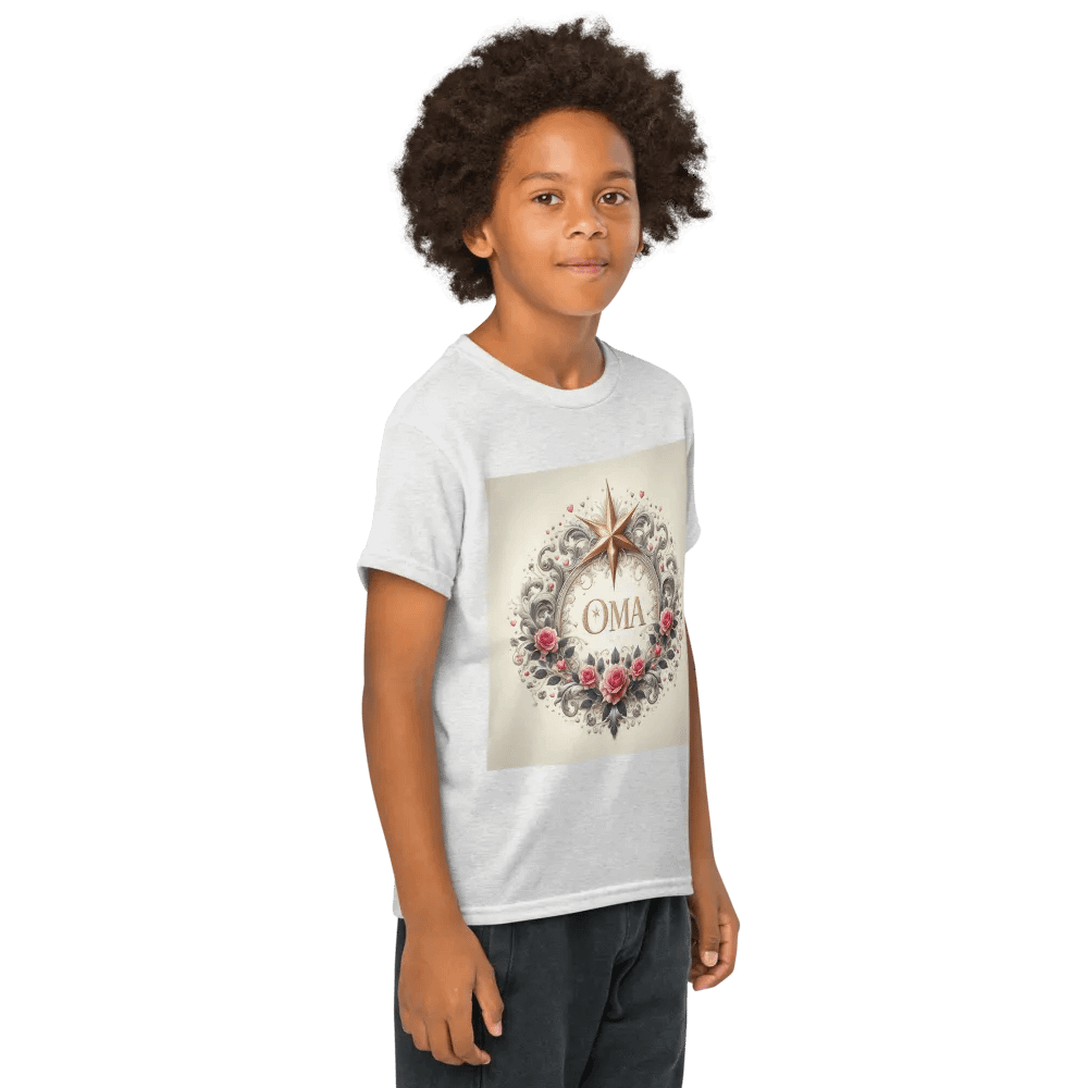 ✨ Oma Floral Star T-Shirt – A Gift Full of Love ✨ product image (4)