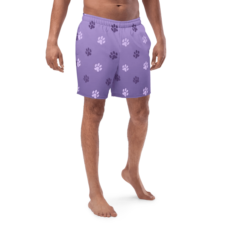 Paw Print Swim Trunks product image (4)