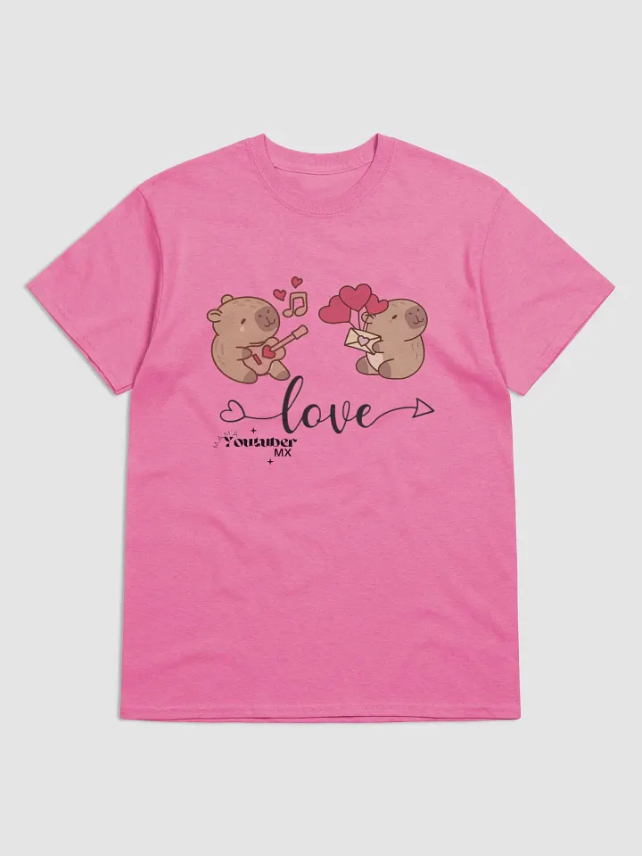 Love Capybara Serenade T-Shirt product image (2)