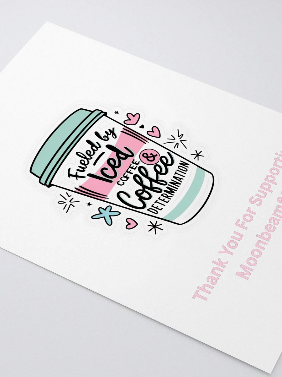 Iced Coffee Lover Sticker product image (2)