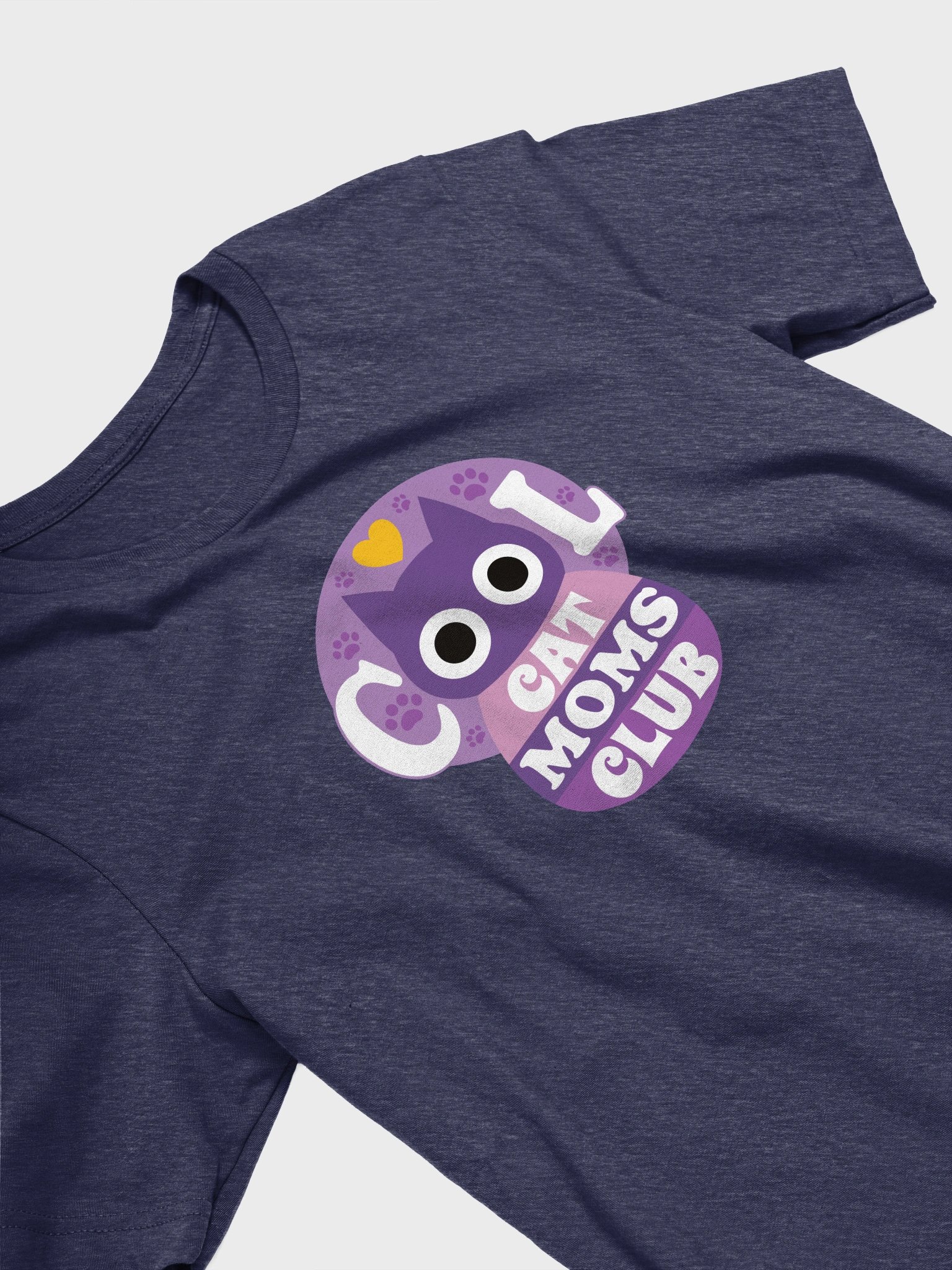 Cool Cat Moms Club 1 - Unisex Adult Super Soft Lightweight T-shirt product image (2)