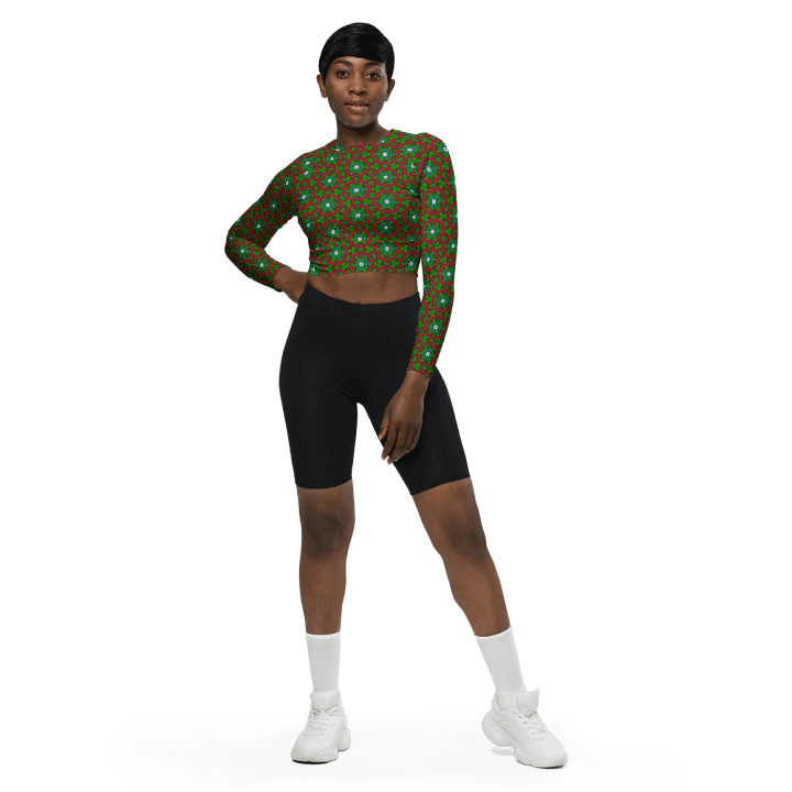 Poppycock Dreams Recycled Crop Top product image (1)