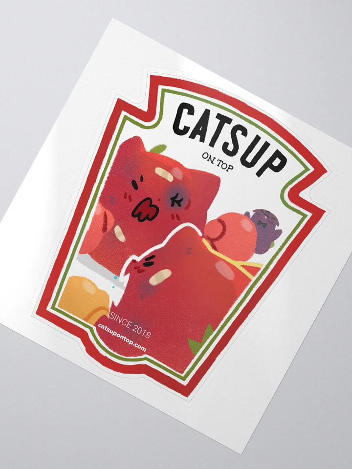 Catsup Bottle Label product image (2)