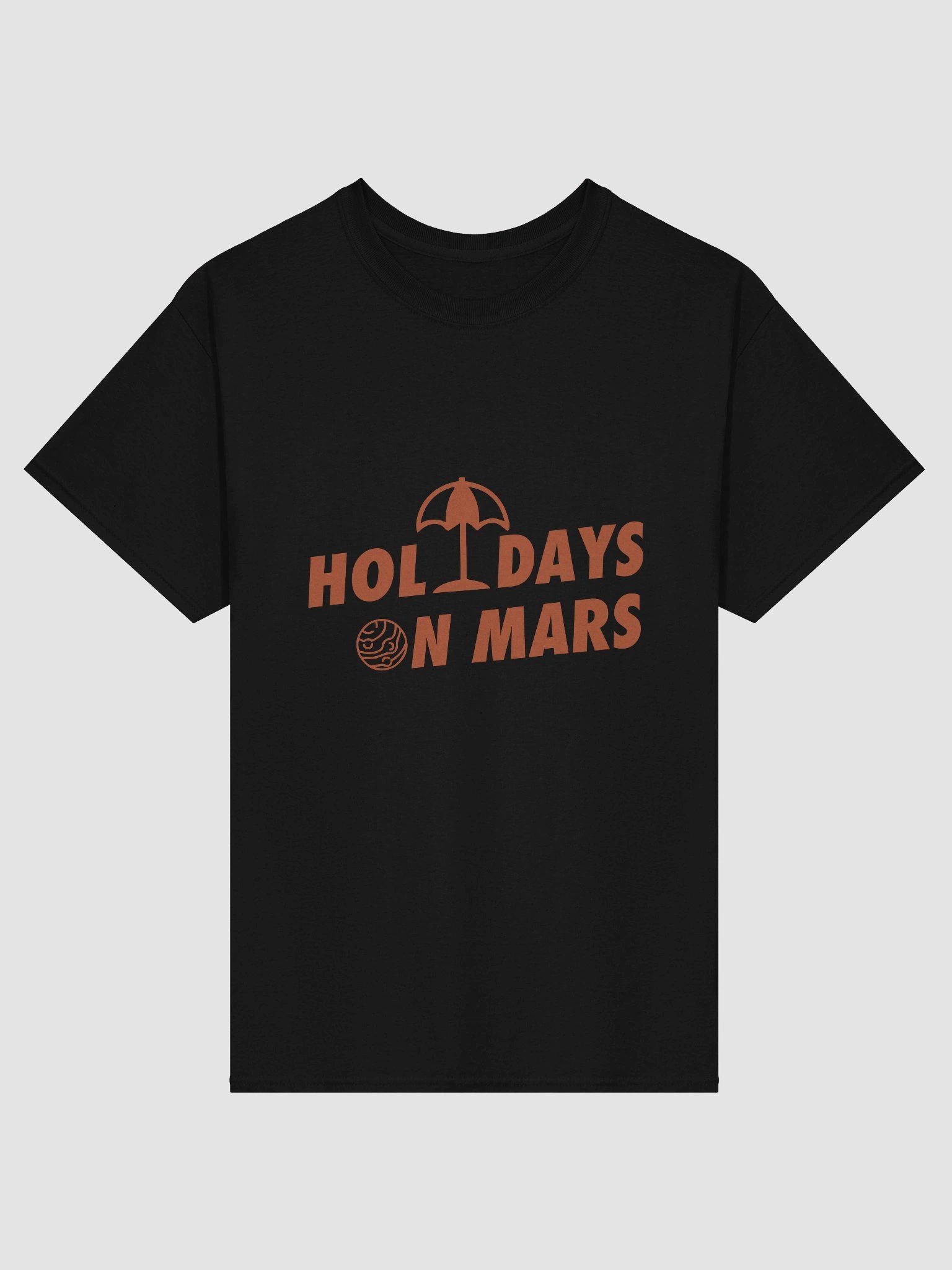 Holidays On Mars | Logo Orange T-shirt product image (2)